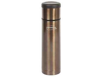 Термос THERMOcafe Everynight 100, 1л/+12h/-24h, стальная колба